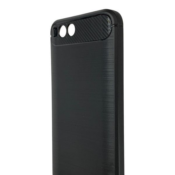 Чохол Polished Carbon для Xiaomi Mi 6 чорний (Full Camera) НФ-00060510 фото
