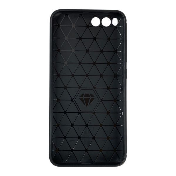 Чохол Polished Carbon для Xiaomi Mi 6 чорний (Full Camera) НФ-00060510 фото