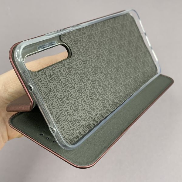 Чохол-книжка Standart для Huawei P20 Pro бордова + Print Flower Лаванда 6,5 * 9 (01) НФ-00074811 фото