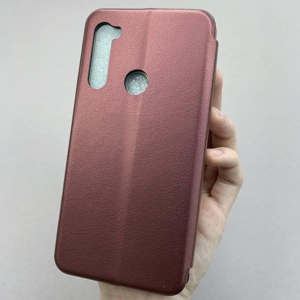 Чохол-книжка Standart для Xiaomi Redmi Note 8 бордова + Print UA Series Ukraine 6,5 * 9 (01) НФ-00074764 фото