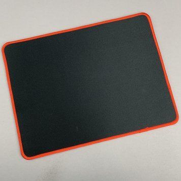 Килимок для мишки 320*240*3 мм чорний / червоний НФ-00079875 фото