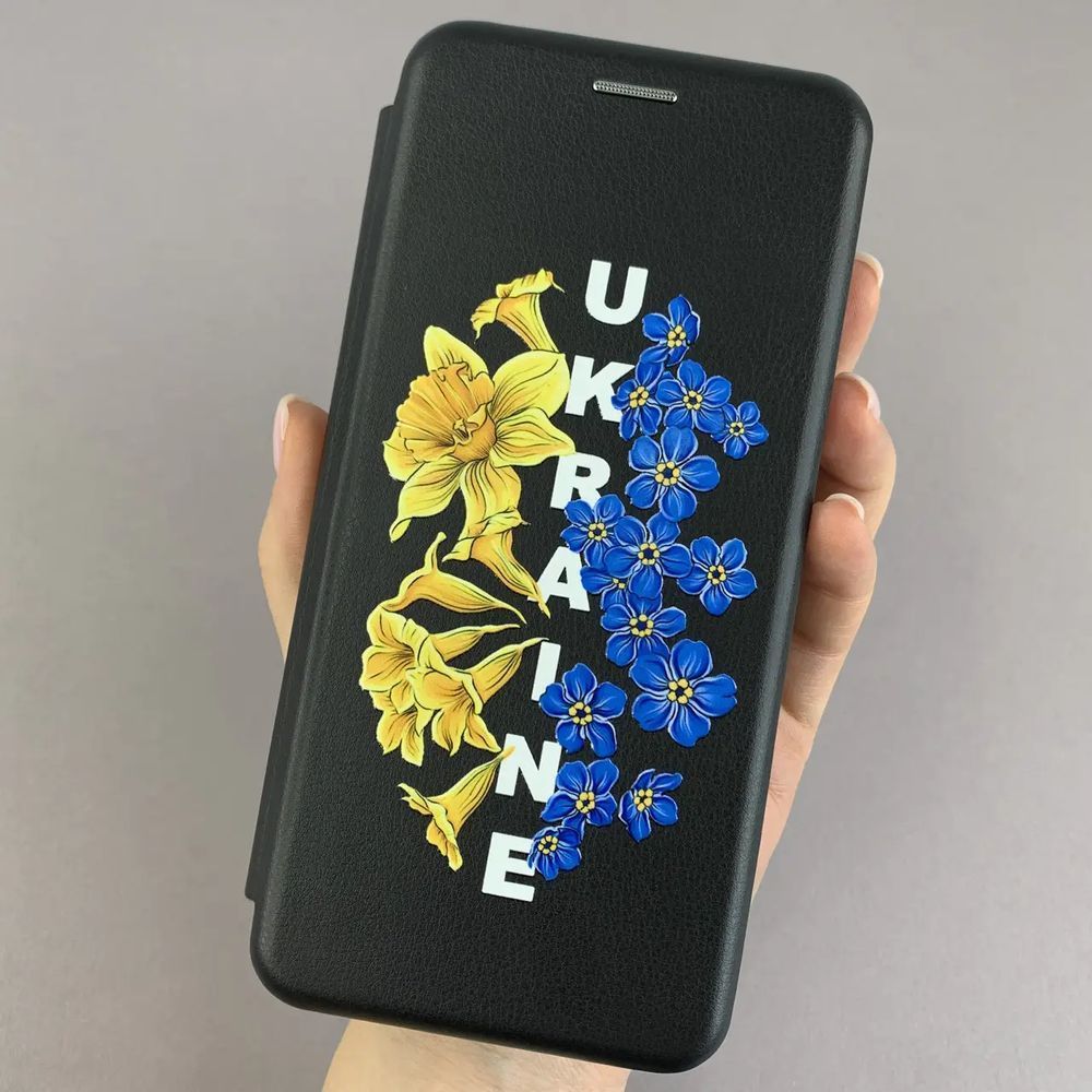 Чохол-книжка Standart для OnePlus 5T чорна + Print UA Series Ukraine 6,5 * 10,6 (02) НФ-00081523 фото