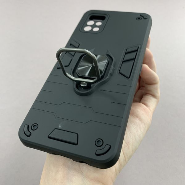 Чохол Defensive Hard with Ring для Umidigi A11 Pro Max чорний (Full Camera) НФ-00050372 фото