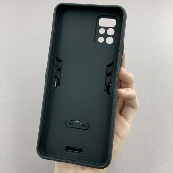 Чохол Defensive Hard with Ring для Umidigi A11 Pro Max чорний (Full Camera) НФ-00050372 фото