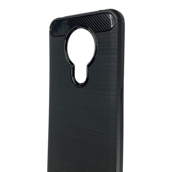 Чохол Polished Carbon для Nokia 5.3 чорний НФ-00044221 фото