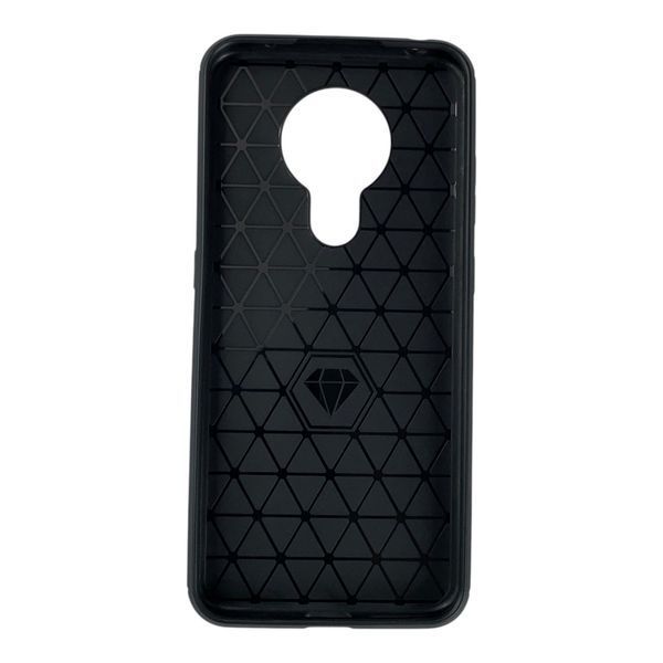 Чохол Polished Carbon для Nokia 5.3 чорний НФ-00044221 фото