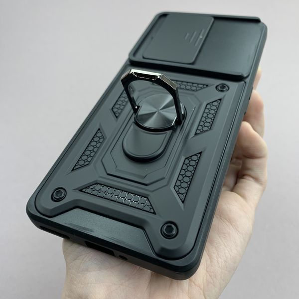 Чохол Powerful Case Curtain with Ring для OnePlus 11R / Ace 2 чорний (Full Camera) НФ-00047672 фото