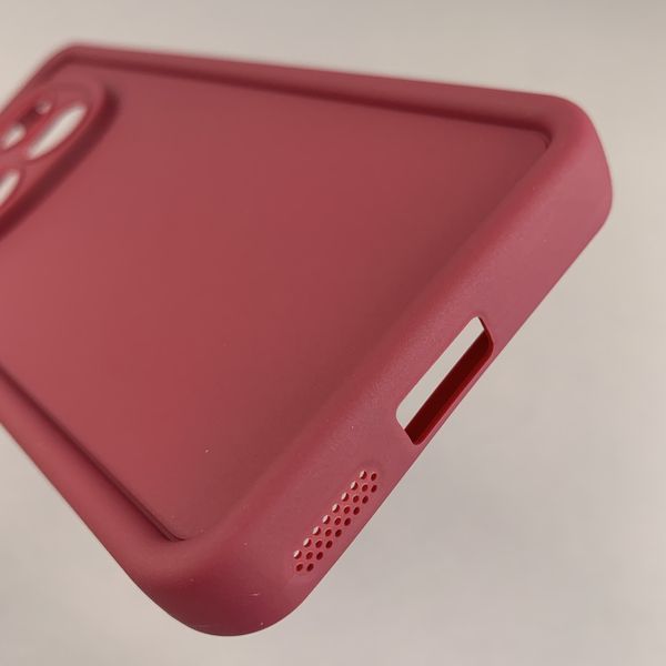 Чохол TPU Lux Hard для Xiaomi Redmi Note 14 Pro 4G бордовий + Print a Lot of Autumn 6,5 * 16 (01) НФ-00084811 фото