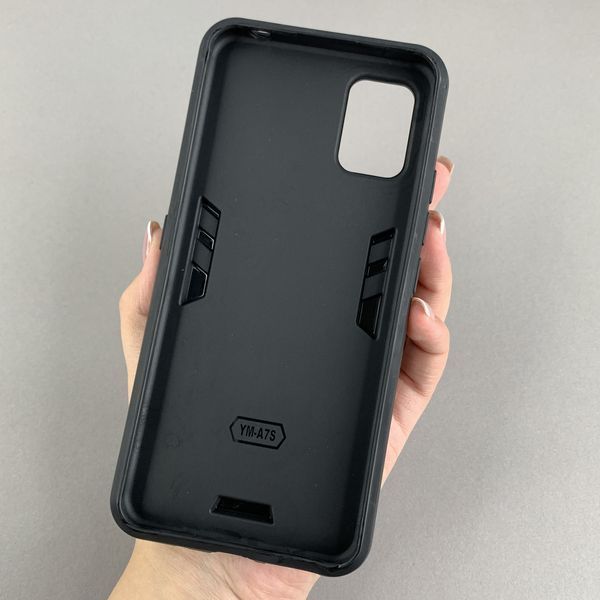 Чохол Defensive Hard with Ring для Umidigi A7s чорний НФ-00065274 фото