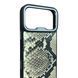 Чохол Kajsa Glamorous Collection Genuine Leather Snake Pattern Case iPhone 18 Pro Max (Black) НФ-00097546 фото 3