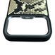 Чохол Kajsa Glamorous Collection Genuine Leather Snake Pattern Case iPhone 18 Pro Max (Black) НФ-00097546 фото 5
