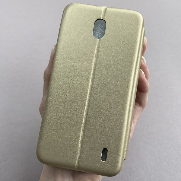Чохол-книжка Standart для Nokia 1 Plus золота НФ-00002568 фото