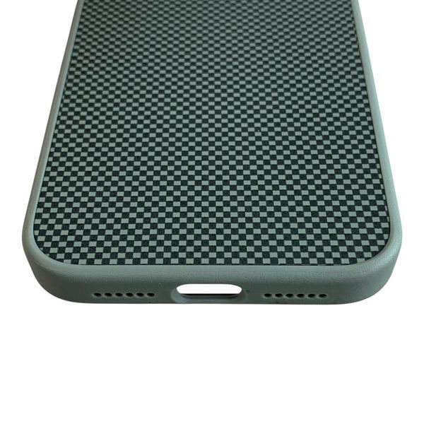 Чохол Kajsa Glamorous Collection Mini Checkered Pattern Case iPhone 18 Pro Max (Grey) НФ-00097571 фото