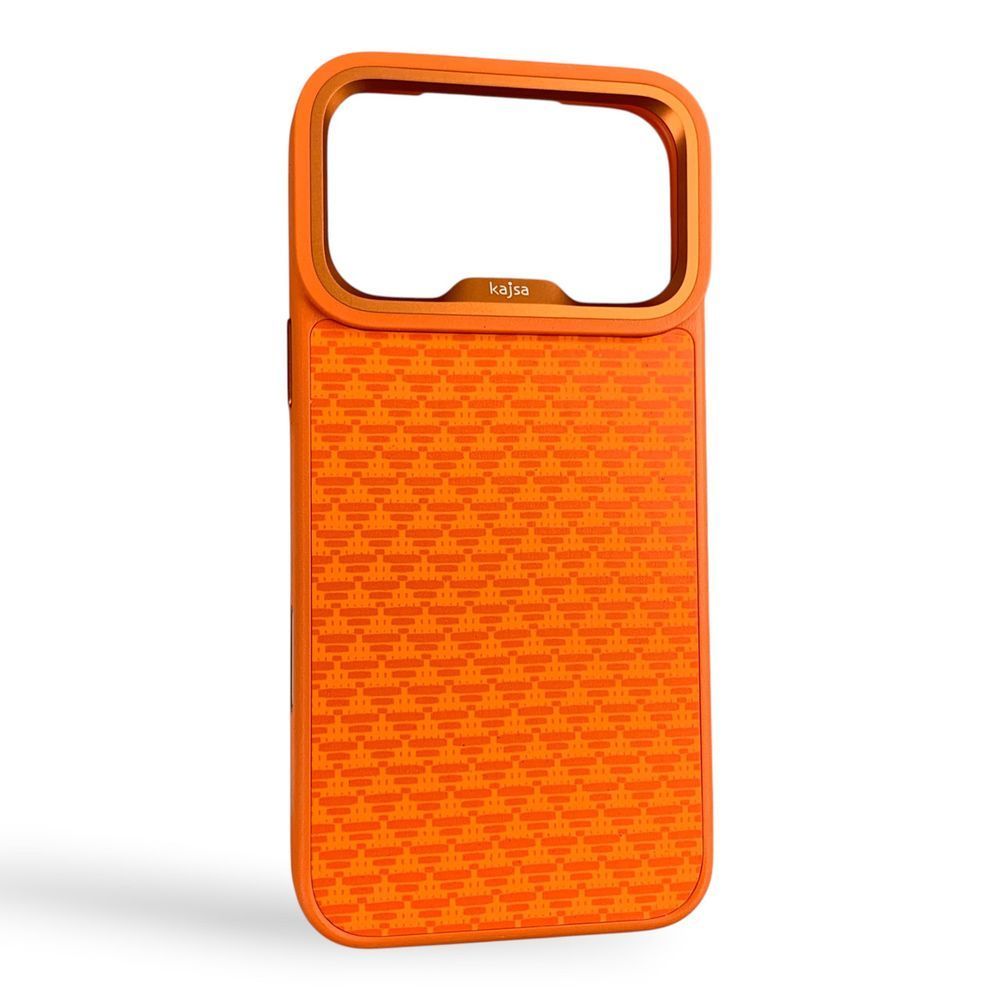 Чохол Kajsa Glamorous Collection Pyramid Pattern Case iPhone 18 Pro Max (Orange Plus) НФ-00097578 фото
