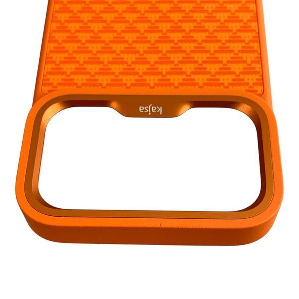 Чохол Kajsa Glamorous Collection Pyramid Pattern Case iPhone 18 Pro Max (Orange Plus) НФ-00097578 фото