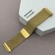 Ремінець металевий Milanese Loop для 22 мм для Mibro X1 золотий НФ-00048918 фото