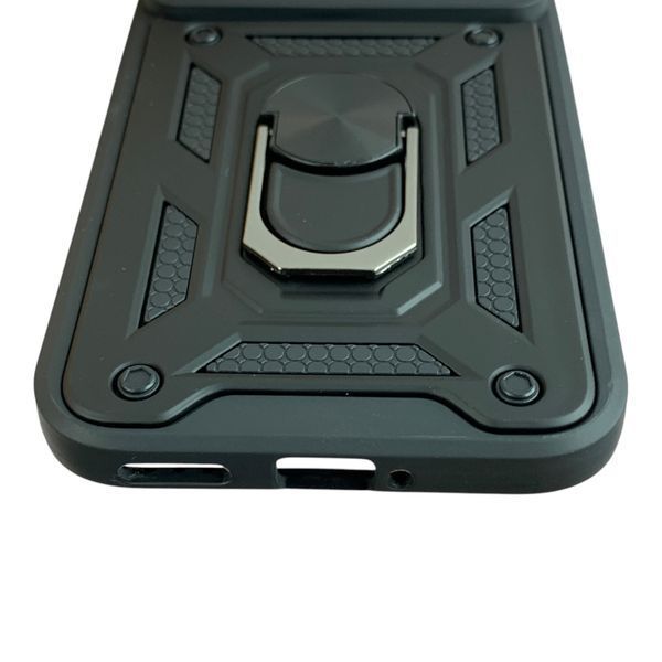 Чохол Powerful Case Curtain with Ring для Tecno Camon 50 (CN5) чорний (Full Camera) НФ-00096995 фото