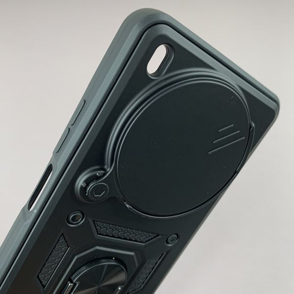 Чохол Powerful Case Curtain with Ring для ZTE Nubia V70 Max чорний НФ-00088459 фото