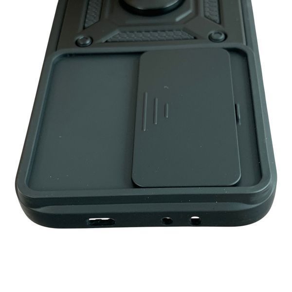 Чохол Powerful Case Curtain with Ring для Tecno Camon 50 (CN5) чорний (Full Camera) НФ-00096995 фото