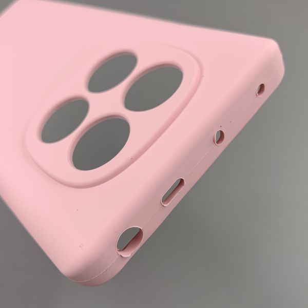Чохол Silicone Case HQ (No Logo) для Xiaomi Redmi Note 14 Pro 4G (06) рожевий (Full Camera) НФ-00082873 фото