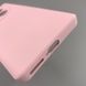 Чохол Silicone Case HQ (No Logo) для Xiaomi Redmi Note 14 Pro 4G (06) рожевий (Full Camera) НФ-00082873 фото 4
